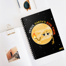 Load image into Gallery viewer, Venus the Evil Twin Spiral Notebook - Ruled Line