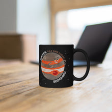 Load image into Gallery viewer, Jupiter the Bodyguard Black Mug