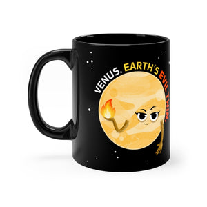 Venus the Evil Twin Black Mug