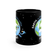 Load image into Gallery viewer, Earth Coffee Expert Black Mug