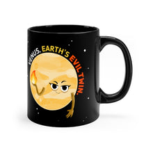 Load image into Gallery viewer, Venus the Evil Twin Black Mug