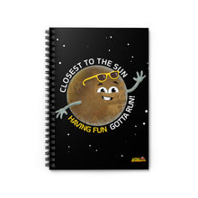 Load image into Gallery viewer, Mercury Having Fun Spiral Notebook - Ruled Line