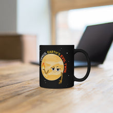 Load image into Gallery viewer, Venus the Evil Twin Black Mug