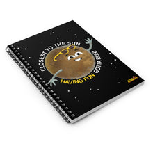 Load image into Gallery viewer, Mercury Having Fun Spiral Notebook - Ruled Line