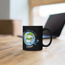Load image into Gallery viewer, Earth Coffee Expert Black Mug