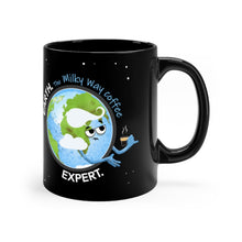 Load image into Gallery viewer, Earth Coffee Expert Black Mug