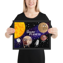 Load image into Gallery viewer, The Dwarf Planets Framed Poster