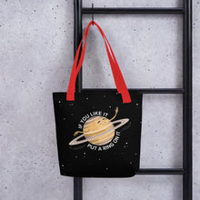 Load image into Gallery viewer, Saturn's Ring Tote Bag