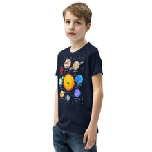 Load image into Gallery viewer, Kawaii Solar System Youth T-Shirt