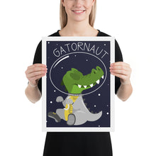 Load image into Gallery viewer, Gatornaut Framed poster