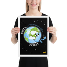Load image into Gallery viewer, Earth Coffee Expert Framed poster