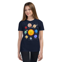Load image into Gallery viewer, Kawaii Solar System Youth T-Shirt