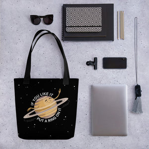 Saturn's Ring Tote Bag