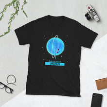 Load image into Gallery viewer, Ask Me About Uranus Adults T-Shirt