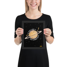 Load image into Gallery viewer, Saturn's Ring Framed Poster