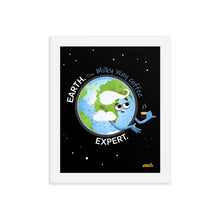 Load image into Gallery viewer, Earth Coffee Expert Framed poster