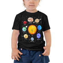 Load image into Gallery viewer, Kawaii Solar System 2T-5T Toddler T-Shirt