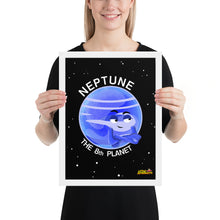 Load image into Gallery viewer, Planet Neptune Framed Poster