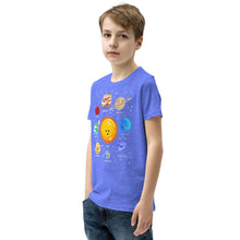 Load image into Gallery viewer, Kawaii Solar System Youth T-Shirt
