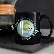 Load image into Gallery viewer, Earth Coffee Expert Black Mug