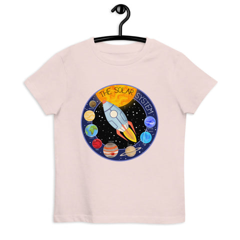 Solar System Patch Organic Kids Tee